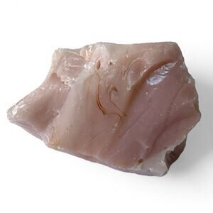 Pink Cream Art Glass Cullet‎ Slag Glass #4XL122